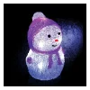 Hot FEERIC LIGHTS AND CHRISTMAS Décoration De Noël Lumineuse Bonhomme De Neige 8 Led H 16.5 Cm