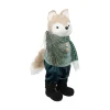 Cheap FEERIC LIGHTS AND CHRISTMAS Déco De Noël Renard Habille Pull Vert Et Pantalon Bleu 16 X 16 X H 41 Cm