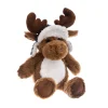 Cheap FEERIC LIGHTS AND CHRISTMAS Déco De Noël Peluche Décorative Peluche Elan Brun Avec Chapka H 25 Cm