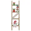 Cheap FEERIC LIGHTS AND CHRISTMAS Pancarte Echelle Merry Christmas En Bois Avec Lutins Et Cadeaux H 65 Cm