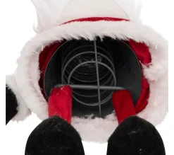 Cheap FEERIC LIGHTS AND CHRISTMAS Pere Noël Traditionnel A Ressort Rouge Et Blanc H 47 Cm