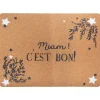 Store FEERIC LIGHTS AND CHRISTMAS Set De Table De Noël En Liege - L. 45 X L. 30 Cm - Marron