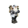 Shop FEERIC LIGHTS AND CHRISTMAS Pere Noël Traditionnel Skieur H 45 Cm