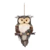 Cheap FEERIC LIGHTS AND CHRISTMAS Déco De Noël A Suspendre Hibou Sur Une Branche H 50 Cm