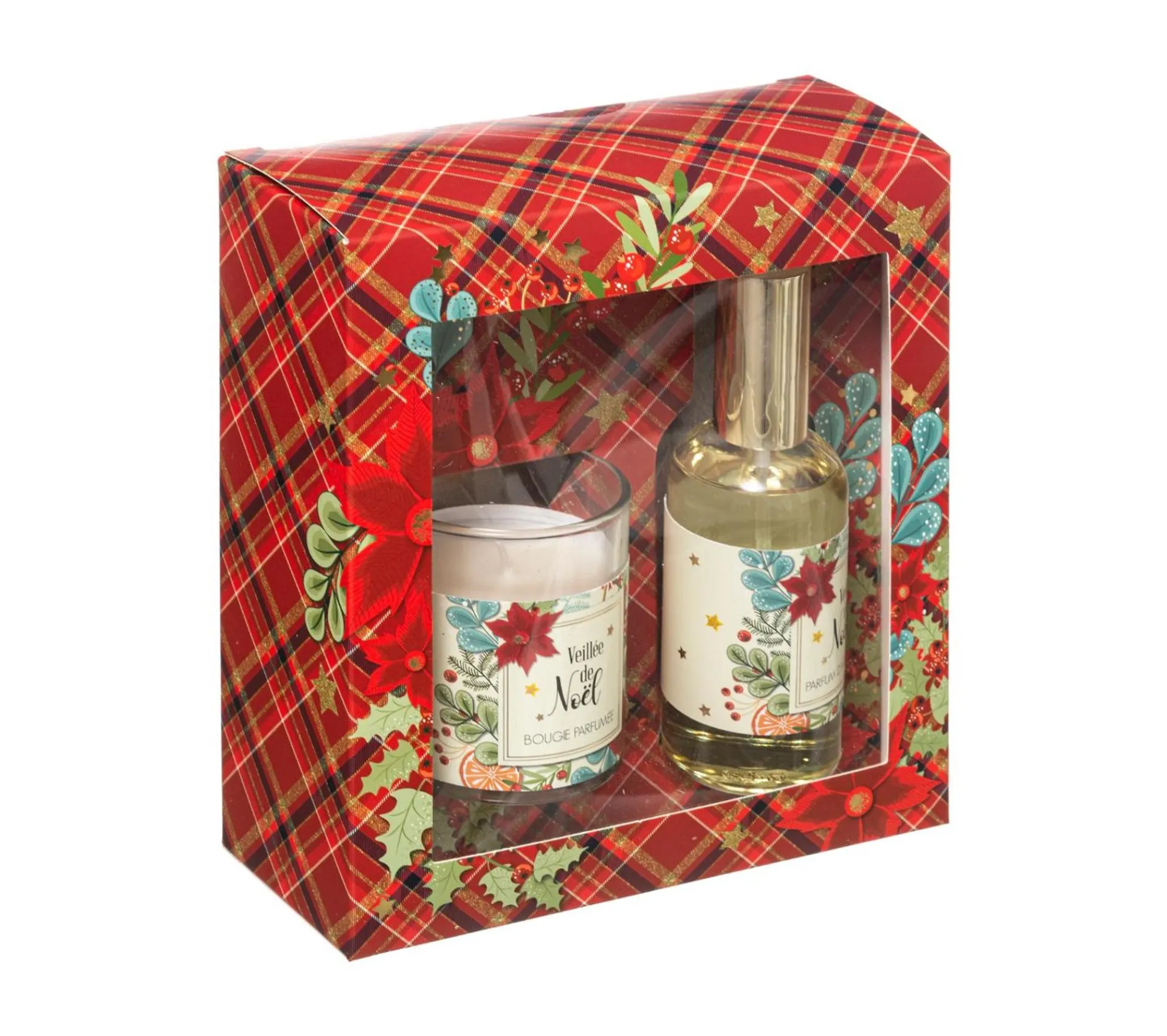 Outlet FEERIC LIGHTS AND CHRISTMAS Coffret Cadeau Parfume Veillee De Noël 1 Spray Et 1 Bougie