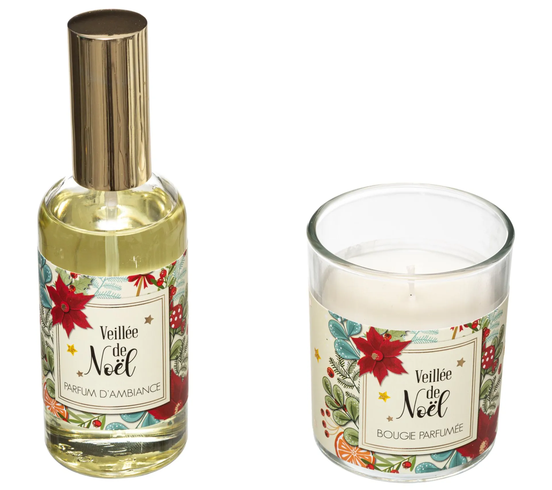 Outlet FEERIC LIGHTS AND CHRISTMAS Coffret Cadeau Parfume Veillee De Noël 1 Spray Et 1 Bougie