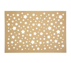 Cheap FEERIC LIGHTS AND CHRISTMAS Set De Table De Noël Design Ajoure Etoile - L. 30 X L. 45 Cm - Dore