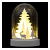 Cheap FEERIC LIGHTS AND CHRISTMAS Déco De Noël Lumineuse Dome Avec Déco Et Led H 22 Cm