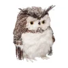 Shop FEERIC LIGHTS AND CHRISTMAS Déco De Noël Hibou Et Déco Pommes De Pin H 43 Cm