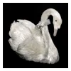 Clearance FEERIC LIGHTS AND CHRISTMAS Objet Déco Cygne Blanc Irise L 36 Cm