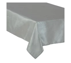 Sale FEERIC LIGHTS AND CHRISTMAS Nappe Taffetas Satin Argent 140 X 240 Cm