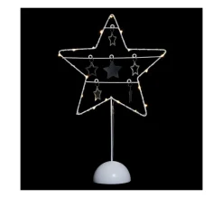 Online FEERIC LIGHTS AND CHRISTMAS Décoration Etoile De Noël Lumineuse A Poser H39 Cm