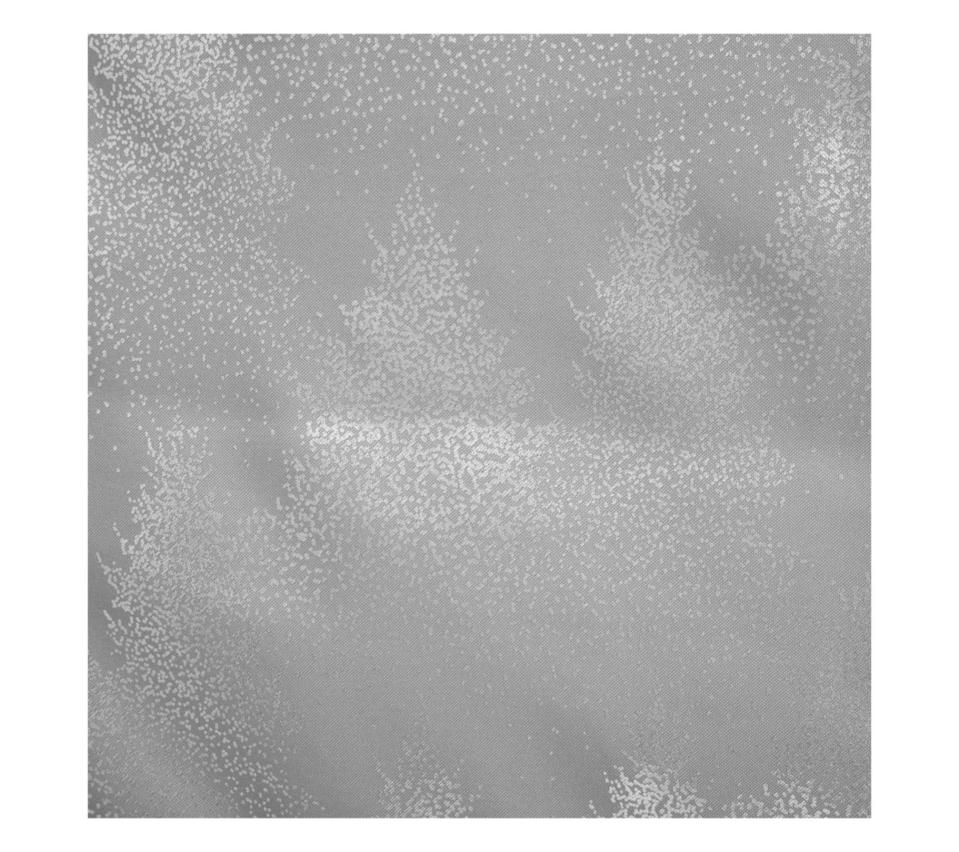 Best FEERIC LIGHTS AND CHRISTMAS Nappe Grise Imprime Sapin Argente 140 X 240 Cm