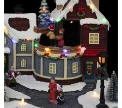 Online FEERIC LIGHTS AND CHRISTMAS Village De Noël Rue Pietonne Lumineux Et Musical - Multicolore