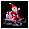 Cheap FEERIC LIGHTS AND CHRISTMAS Déco Lumineuse Pere Noël Sur Sa Luge 60 Led Blanc Froid 8 Jeux De Lumiere