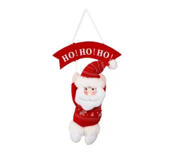 Best FEERIC LIGHTS AND CHRISTMAS Déco De Noël Pancarte Et Sa Peluche H 28 Cm
