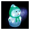 Outlet FEERIC LIGHTS AND CHRISTMAS Décoration De Noël Lumineuse Bonhomme De Neige 8 Led H 16.5 Cm
