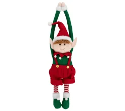 Hot FEERIC LIGHTS AND CHRISTMAS Déco De Noël Lutin A Accrocher H 74 Cm