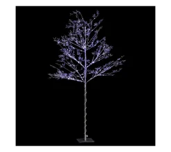 Best Sale FEERIC LIGHTS AND CHRISTMAS Déco De Noël Arbre Lumineux Argente 160 Led Blanc Froid H 120 Cm