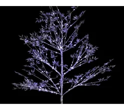 Best Sale FEERIC LIGHTS AND CHRISTMAS Déco De Noël Arbre Lumineux Argente 160 Led Blanc Froid H 120 Cm