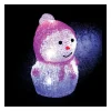 New FEERIC LIGHTS AND CHRISTMAS Décoration De Noël Lumineuse Bonhomme De Neige 8 Led H 16.5 Cm
