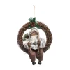 Clearance FEERIC LIGHTS AND CHRISTMAS Couronne De Noël En Bois Terre Sauvage - Blanc
