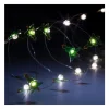 FEERIC LIGHTS AND CHRISTMAS Guirlande Et Boule De Sapin^ Guirlande Lumineuse Interieur 20 Personnages Avec Microled Sur 1.90 M