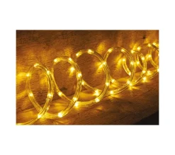 FEERIC LIGHTS AND CHRISTMAS Guirlande Et Boule De Sapin^ Guirlande Lumineuse Exterieur Tube 24 M 432 Led Blanc Chaud 8 Jeux De Lumiere