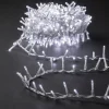 FEERIC LIGHTS AND CHRISTMAS Guirlande Et Boule De Sapin^ Guirlande Exterieur 1000 Led - Longueur 25 M - Blanc Froid