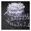 FEERIC LIGHTS AND CHRISTMAS Guirlande Et Boule De Sapin^ Guirlande Lumineuse Exterieur 12.5 M 500 Led Blanc Froid Et 8 Jeux De Lumiere