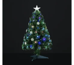 FEERIC LIGHTS AND CHRISTMAS Sapin Et Accessoire^ Sapin De Noël 90 Cm Vert Lumineux Vilnius - Vert
