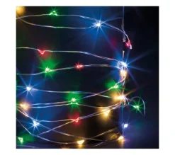 FEERIC LIGHTS AND CHRISTMAS Guirlande Et Boule De Sapin^ Guirlande Lumineuse Exterieur 30 M 300 Led Multicolore Lumiere Fixe