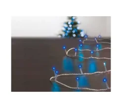 FEERIC LIGHTS AND CHRISTMAS Guirlande Et Boule De Sapin^ Guirlande Lumineuse Exterieur 32 M 320 Led Bleu Et 8 Jeux De Lumiere