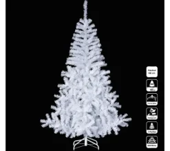 FEERIC LIGHTS AND CHRISTMAS Sapin Et Accessoire^ Sapin De Noël Luxe - 1,8 M - Blanc