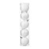 FEERIC LIGHTS AND CHRISTMAS Guirlande Et Boule De Sapin^ Déco De Sapin Lot De 5 Boules De Noël D 5 Cm - Blanc