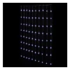 FEERIC LIGHTS AND CHRISTMAS Guirlande Et Boule De Sapin^ Rideau De Fa Ade 20 Tombees 400 Led Blanc Froid Et 8 Jeux De Lumiere