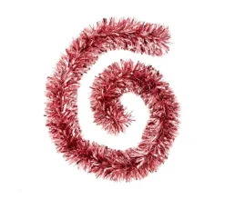 FEERIC LIGHTS AND CHRISTMAS Guirlande Et Boule De Sapin^ Guirlande De Noël Boa Large 15 Cm Rose Longueur 2 Metres