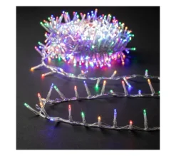 FEERIC LIGHTS AND CHRISTMAS Guirlande Et Boule De Sapin^ Guirlande Lumineuse Exterieur 12.5 M 500 Led Multicolore 8 Jeux De Lumiere