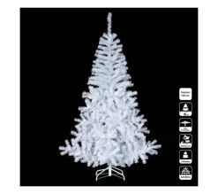 FEERIC LIGHTS AND CHRISTMAS Sapin Et Accessoire^ Sapin De Noël Artificiel Blanc 2 Tons H 150 Cm