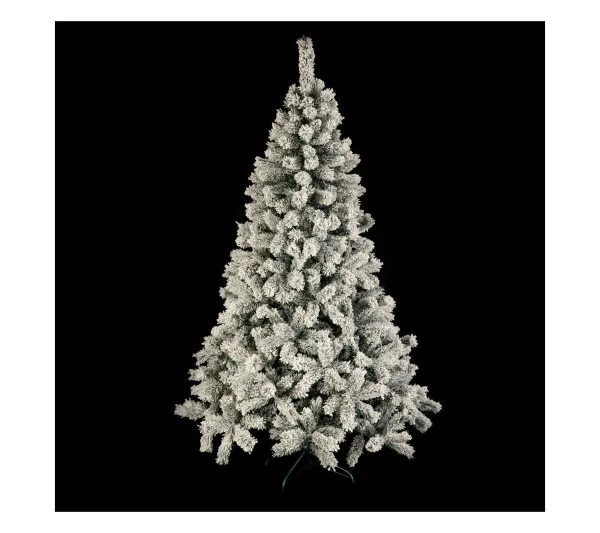 FEERIC LIGHTS AND CHRISTMAS Sapin Et Accessoire^ Sapin De Noël Artificiel Vert Floque Enneige Qualite Premium H 150 Cm