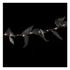 FEERIC LIGHTS AND CHRISTMAS Guirlande Et Boule De Sapin^ Guirlande Lumineuse Avec Déco 25 Led Blanc Chaud L 240 Cm
