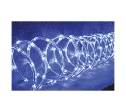 FEERIC LIGHTS AND CHRISTMAS Guirlande Et Boule De Sapin^ Guirlande Lumineuse Exterieur Tube 18 M 324 Led Blanc Froid 8 Jeux De Lumiere