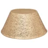 FEERIC LIGHTS AND CHRISTMAS Sapin Et Accessoire^ Cache Pied De Sapin Dore Paillete 56 X 25 X H 32 Cm
