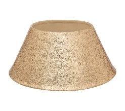 FEERIC LIGHTS AND CHRISTMAS Sapin Et Accessoire^ Cache Pied De Sapin Dore Paillete 56 X 25 X H 32 Cm
