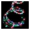FEERIC LIGHTS AND CHRISTMAS Guirlande Et Boule De Sapin^ Guirlande Lumineuse Exterieur Cascade 600 Microled Multicolore 8 Jeux De Lumiere