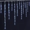 FEERIC LIGHTS AND CHRISTMAS Guirlande Et Boule De Sapin^ Guirlande Exterieur 3 Longueurs De Tombees - Longueur 8 M - Blanc Froid
