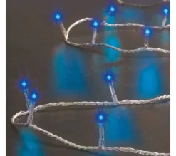FEERIC LIGHTS AND CHRISTMAS Guirlande Et Boule De Sapin^ Guirlande Lumineuse Exterieur 30 M 300 Led Bleu Et 8 Jeux De Lumiere