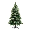 FEERIC LIGHTS AND CHRISTMAS Sapin Et Accessoire^ Sapin De Noël Artificiel Vert Enneige Qualite Premium H 210 Cm