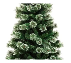 FEERIC LIGHTS AND CHRISTMAS Sapin Et Accessoire^ Sapin De Noël Artificiel Vert Enneige Qualite Premium H 210 Cm