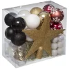 FEERIC LIGHTS AND CHRISTMAS Guirlande Et Boule De Sapin^ Kit De Décoration Pour Sapin De Noël - 44 Pieces - Multi Couleur